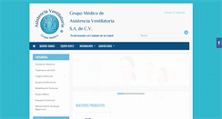 Desktop Screenshot of grupomedicoav.com